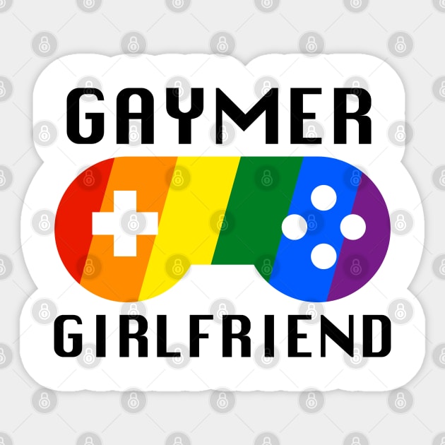 Gaymer Girlfriend Sticker by Everydaydesigns